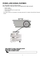 Предварительный просмотр 3 страницы Xo XOGSIDEBXLT Care & Use/Installation Manual