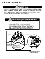 Preview for 24 page of Xo XOGSIDEBXLT Care & Use/Installation Manual