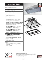 Предварительный просмотр 23 страницы Xo XOI21SMUA User Instructions