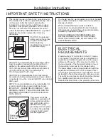 Preview for 3 page of Xo XOOTR24BS Installation Instructions Manual