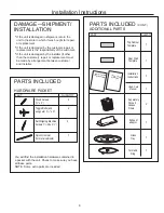 Preview for 4 page of Xo XOOTR24BS Installation Instructions Manual