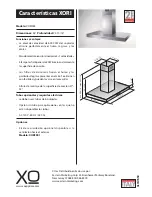 Предварительный просмотр 84 страницы Xo XORI42SC User Instructions