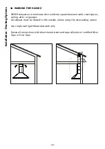 Preview for 20 page of Xo XOS36S User Instructions