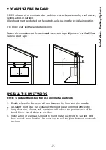 Preview for 7 page of Xo XOT30S User Instructions