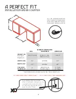 Preview for 8 page of Xo XOU24WDZGOA Manual