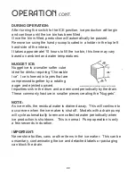 Предварительный просмотр 22 страницы Xo XOUIMN1585NOA Manual