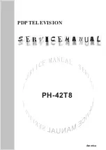 Preview for 1 page of XOCECO PH-42T8 Service Manual