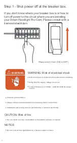 Preview for 9 page of XODO Smart Floodlight Pro-Cam E8 Quick Installation Manual