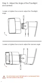 Preview for 17 page of XODO Smart Floodlight Pro-Cam E8 Quick Installation Manual