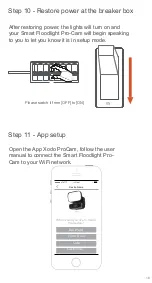 Preview for 18 page of XODO Smart Floodlight Pro-Cam E8 Quick Installation Manual