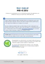 Preview for 2 page of Xomax MB-02EU User Manual