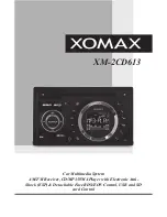 Xomax XM-2CD613 Owner'S Manual preview