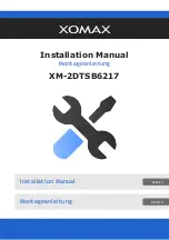 Preview for 1 page of Xomax XM-2DTSB6217 Installation And Quick Start Manual