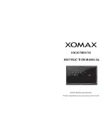 Xomax XM-2DTSBN706 Instruction Manual preview