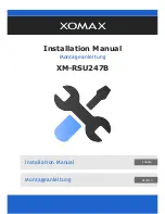 Preview for 1 page of Xomax XM-2VRSUN731BT Installation Manual