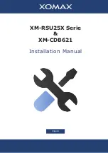 Xomax XM-RSU25 Series Installation Manual preview