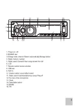 Предварительный просмотр 2 страницы Xomax XM-RSU259BT Manual