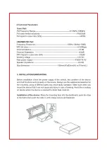 Preview for 6 page of Xomax XM-RSU262BT Manual