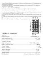 Preview for 3 page of Xomax XM-VRSU416BT Manual