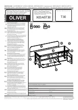 Preview for 2 page of XONOX OLIVER T30 Installation Instructions Manual