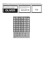 Preview for 3 page of XONOX OLIVER T30 Installation Instructions Manual