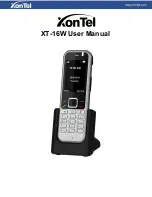 XONTEL XT-16W User Manual preview