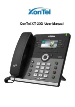 XONTEL XT-23G User Manual preview