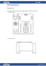 Предварительный просмотр 8 страницы XONTEL XT-25G User Manual