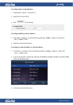 Preview for 52 page of XONTEL XT-25G User Manual