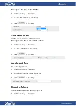 Preview for 86 page of XONTEL XT-25G User Manual