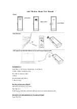 Xoopar XP51001 User Manual preview