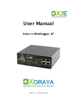 XORAYA Minilogger Z7 User Manual preview