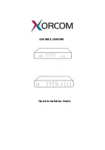 Предварительный просмотр 1 страницы Xorcom GW0003 Quick Installation Manual