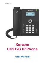 Предварительный просмотр 1 страницы Xorcom UC912G User Manual