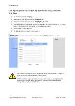 Preview for 181 page of Xorcom UC926 User Manual