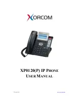 Предварительный просмотр 1 страницы Xorcom XP0120 User Manual