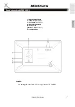 Preview for 7 page of Xoro DPF 10B1 User Manual