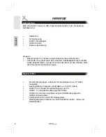 Preview for 8 page of Xoro HMB 2100 User Manual