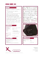 Preview for 2 page of Xoro HMD 900 Specs