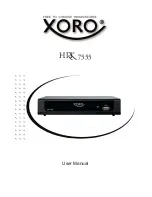 Preview for 34 page of Xoro HRK 7555 User Manual