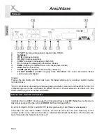 Предварительный просмотр 8 страницы Xoro HRM 8760 CI+ User Manual