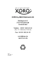 Preview for 74 page of Xoro HRM 8760 CI+ User Manual