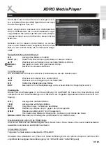 Preview for 25 page of Xoro HRS 2600 User Manual