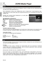 Preview for 26 page of Xoro HRS 2600 User Manual