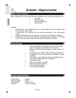 Preview for 8 page of Xoro HRS 3400 Operation Manual