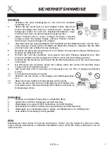 Preview for 7 page of Xoro HRS 8500 User Manual