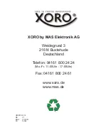 Preview for 71 page of Xoro HRS 8755 CIplus User Manual