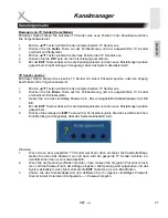 Предварительный просмотр 27 страницы Xoro HRT 1285 User Manual