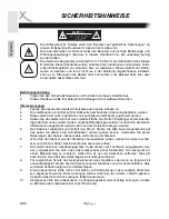 Предварительный просмотр 4 страницы Xoro HRT 8300 User Manual