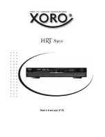 Preview for 81 page of Xoro HRT 8300 User Manual